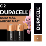 PILA ALCALINA C 2 UN MEDIANA DURACELL