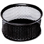 PORTA CLIPS REJILLA METAL NEGRO DIMERC