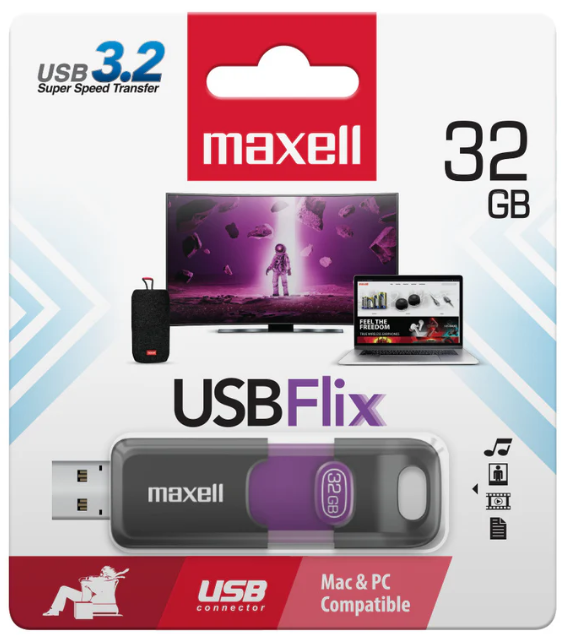 Pendrive Maxell FLIX 32GB 3.2