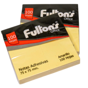 nota adhesivas fultons